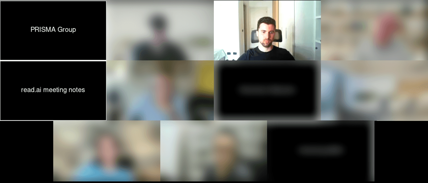 Video call between the Prisma Group team and the FAG Artigrafiche team